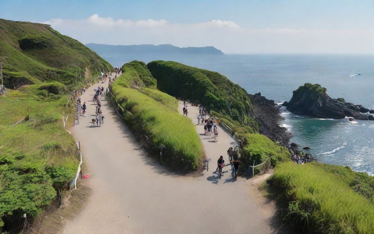 Jogashima Access Crowds — main illustration