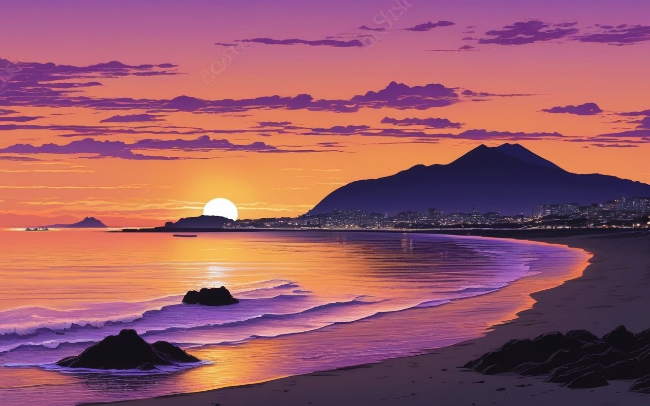 Scenic view of Kanagawa, Japan