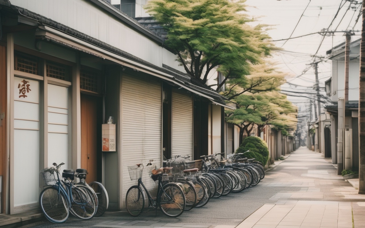 Isezakicho covered arcade lights and snack stalls