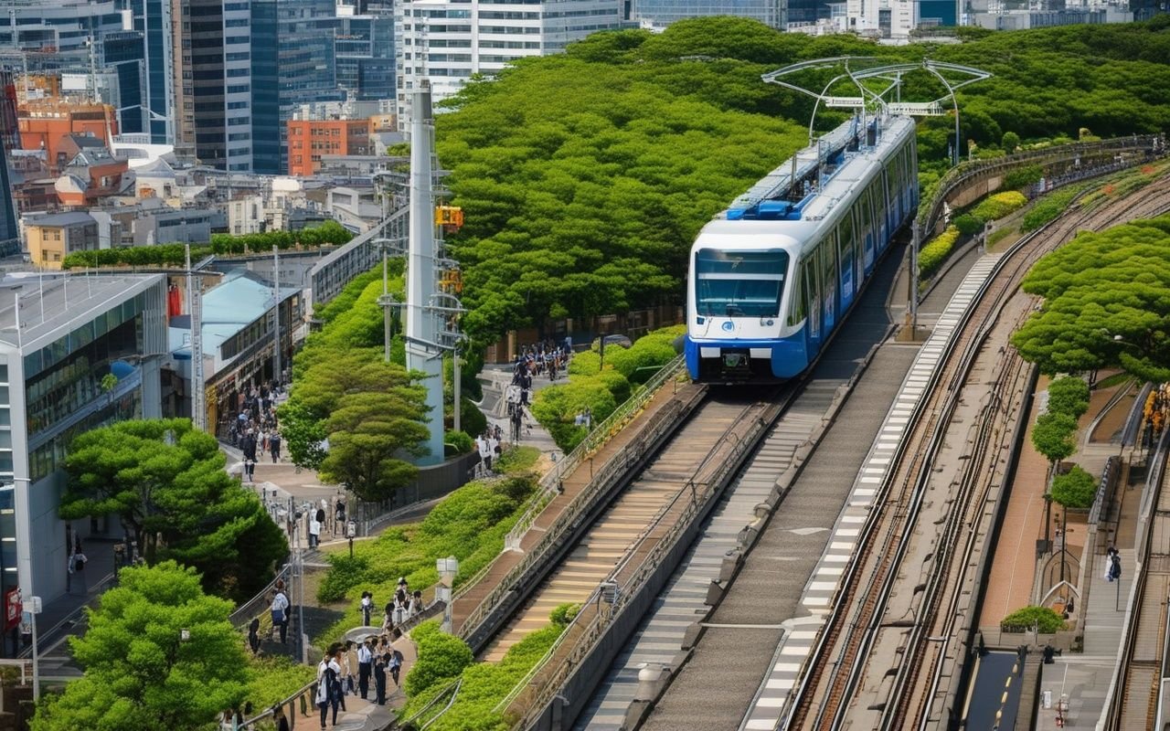 Scenic view of Kanagawa, Japan